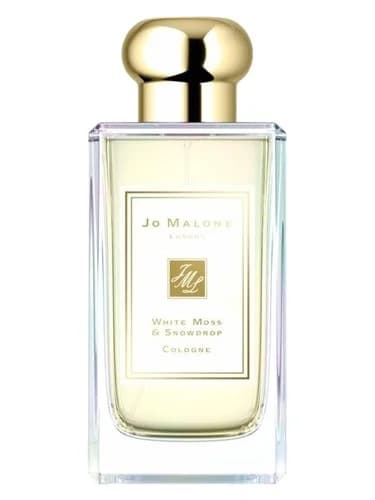 Frasco del perfume White Moss Snowdrop de Jo Malone London — fragancia unisex