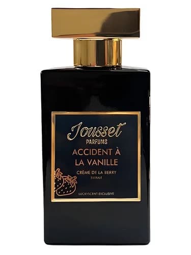 Frasco del perfume Accident A La Vanille Creme De La Berry de Jousset Parfums — fragancia unisex