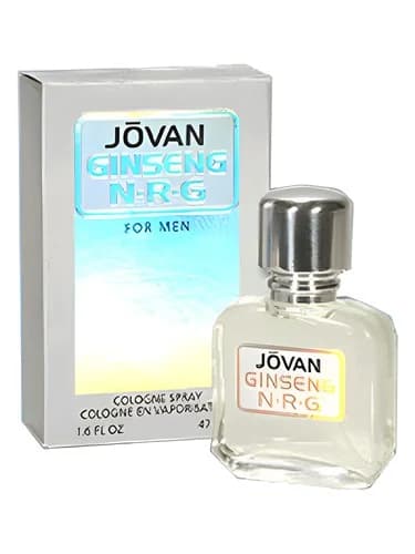 Frasco del perfume Ginseng Nrg de Jovan — fragancia masculino