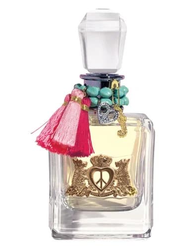 Frasco del perfume Peace Love And Juicy Couture de Juicy Couture — fragancia femenino