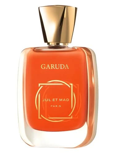 Frasco del perfume Garuda de Jul Et Mad Paris — fragancia unisex