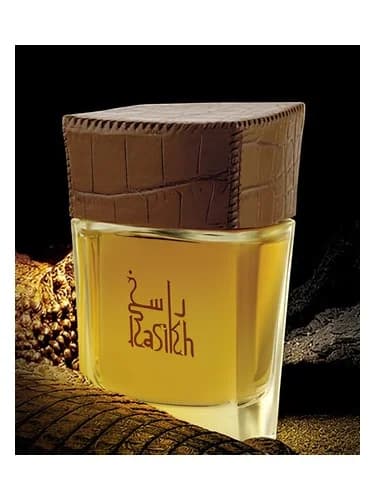 Frasco del perfume Rasikh de Junaid Perfumes — fragancia masculino