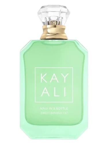 Frasco del perfume Maui In A Bottle Sweet Banana 37 Eau De Parfum de Kayali Fragrances — fragancia femenino