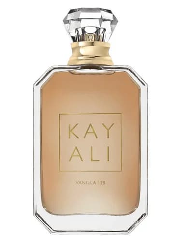 Frasco del perfume Vanilla 28 de Kayali Fragrances — fragancia unisex