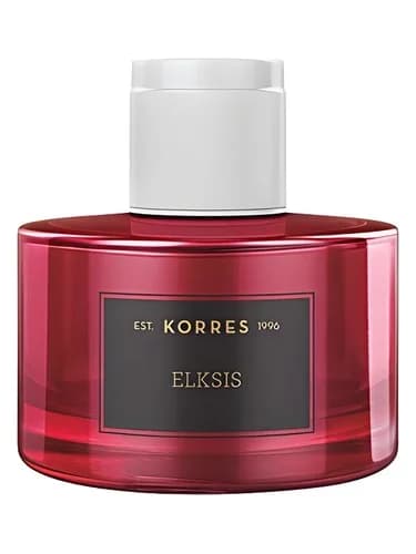 Frasco del perfume Elksis de Korres — fragancia femenino