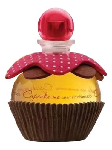 Frasco del perfume Cupcake Me Caramelo Divertido de L Acqua Di Fiori — fragancia femenino