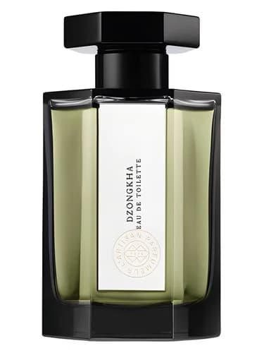 Frasco del perfume Dzongkha de L Artisan Parfumeur — fragancia unisex