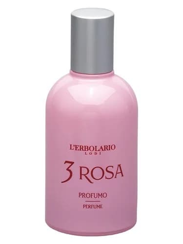 Frasco del perfume 3 Rosa de L Erbolario — fragancia femenino