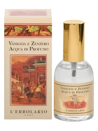 Frasco del perfume Vaniglia E Zenzero de L Erbolario — fragancia femenino
