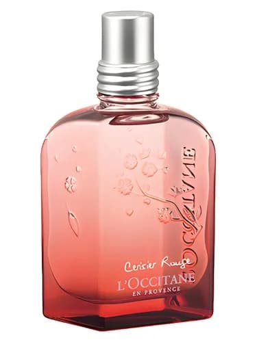 Frasco del perfume Cerisier Rouge Eau Intense de L Occitane En Provence — fragancia femenino
