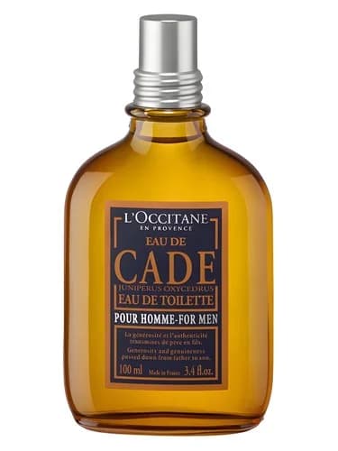 Frasco del perfume Eau De Cade de L Occitane En Provence — fragancia masculino