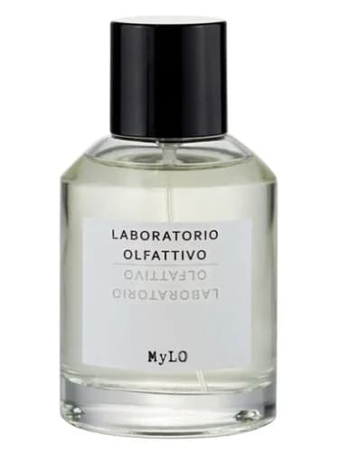 Frasco del perfume Mylo de Laboratorio Olfattivo — fragancia unisex