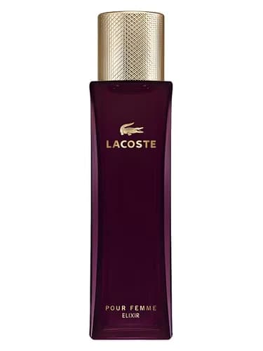 Frasco del perfume Lacoste Pour Femme Elixir de Lacoste Fragrances — fragancia femenino