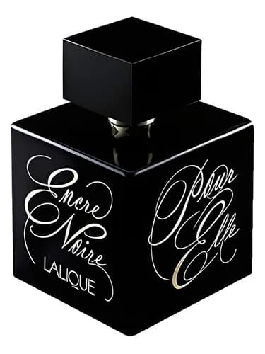 Frasco del perfume Encre Noire Pour Elle de Lalique — fragancia femenino