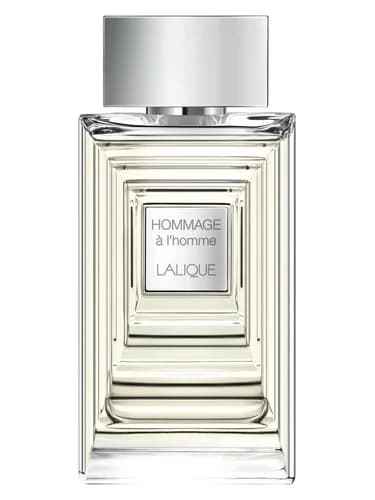 Frasco del perfume Hommage A L Homme Eau De Toilette de Lalique — fragancia masculino