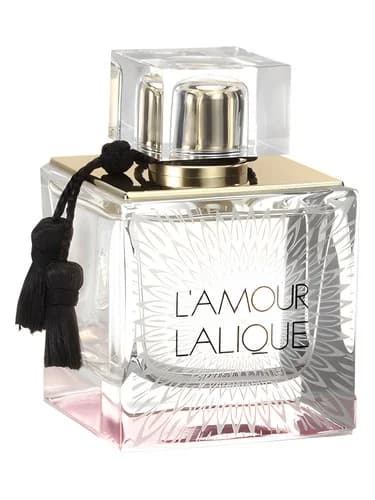 Frasco del perfume L Amour de Lalique — fragancia femenino