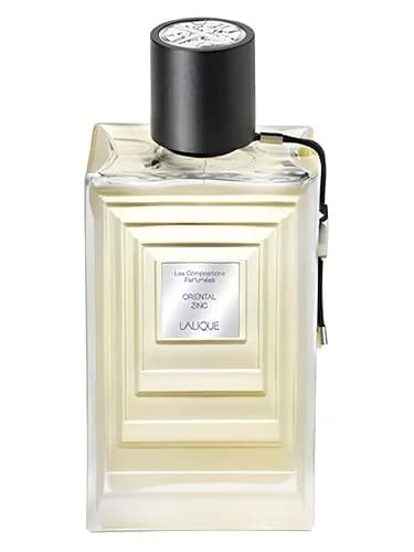 Frasco del perfume Oriental Zinc de Lalique — fragancia unisex
