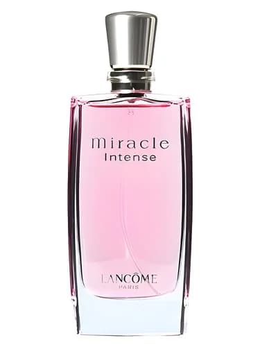 Frasco del perfume Miracle Intense de Lancome — fragancia femenino