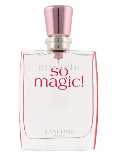 Frasco del perfume Miracle So Magic de Lancome — fragancia femenino
