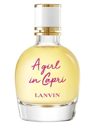 Frasco del perfume A Girl In Capri de Lanvin — fragancia femenino