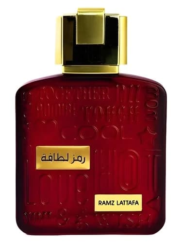 Frasco del perfume Ramz Lattafa Gold de Lattafa Perfumes — fragancia unisex