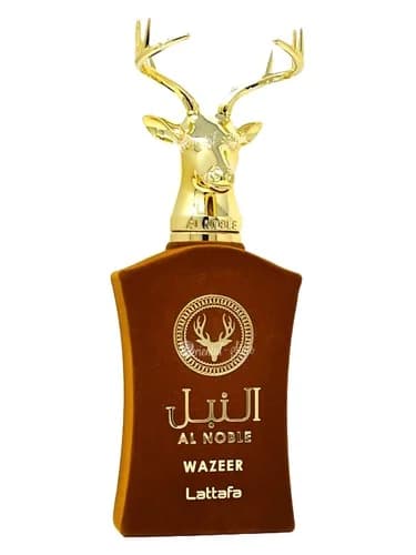 Frasco del perfume Wazeer de Lattafa Perfumes — fragancia unisex