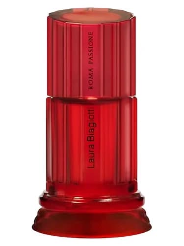 Frasco del perfume Roma Passione de Laura Biagiotti — fragancia femenino