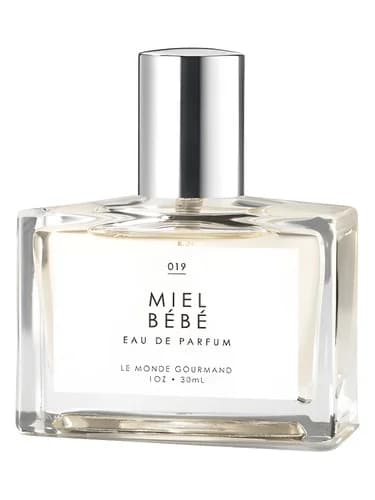 Frasco del perfume Miel Bebe de Le Monde Gourmand — fragancia femenino