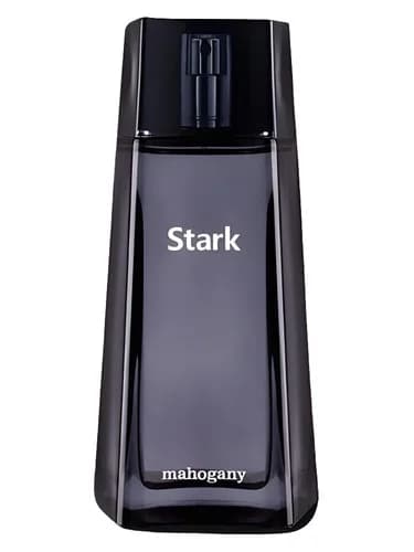 Frasco del perfume Stark de Mahogany — fragancia masculino