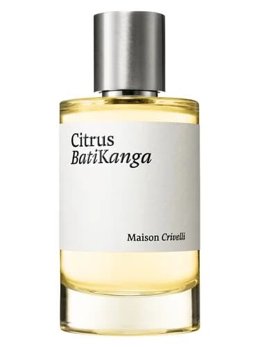 Frasco del perfume Citrus Batikanga de Maison Crivelli — fragancia unisex