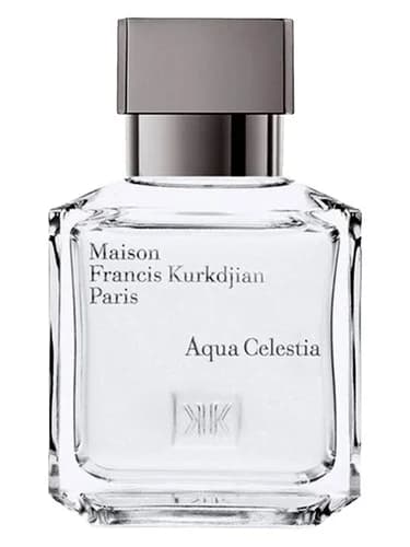 Frasco del perfume Aqua Celestia de Maison Francis Kurkdjian — fragancia unisex