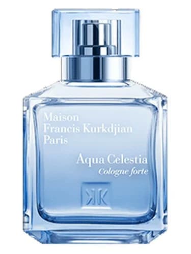 Frasco del perfume Aqua Celestia Cologne Forte de Maison Francis Kurkdjian — fragancia unisex