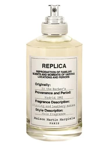 Frasco del perfume At The Barber S de Maison Martin Margiela — fragancia masculino