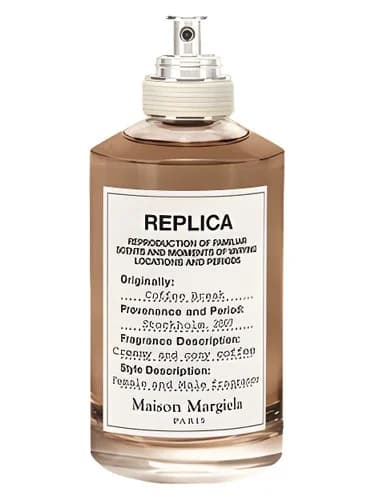Frasco del perfume Coffee Break de Maison Martin Margiela — fragancia unisex