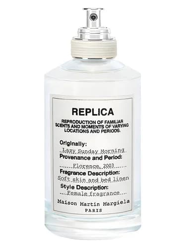 Frasco del perfume Lazy Sunday Morning de Maison Martin Margiela — fragancia unisex