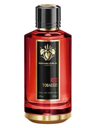 Frasco del perfume Red Tobacco de Mancera — fragancia unisex