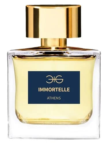 Frasco del perfume Immortelle de Manos Gerakinis — fragancia unisex