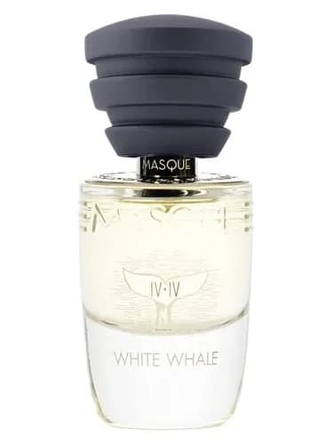 Frasco del perfume White Whale de Masque Milano — fragancia unisex