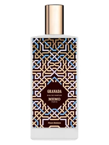 Frasco del perfume Granada de Memo Paris — fragancia femenino