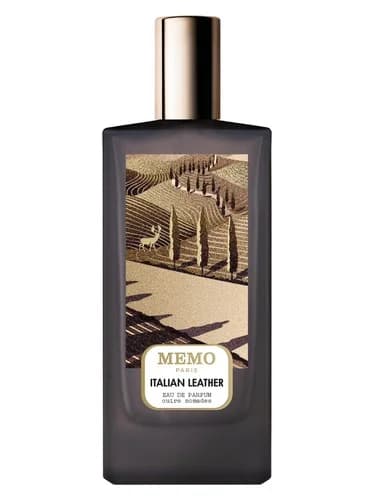Frasco del perfume Italian Leather de Memo Paris — fragancia unisex