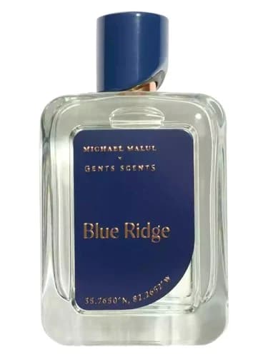 Frasco del perfume Blue Ridge de Michael Malul London — fragancia masculino