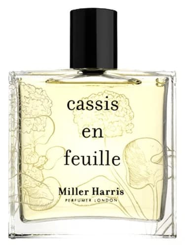 Frasco del perfume Cassis En Feuille de Miller Harris — fragancia femenino