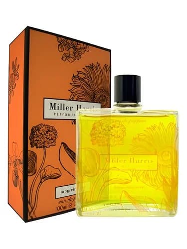 Frasco del perfume Tangerine Vert de Miller Harris — fragancia unisex