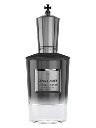 Frasco del perfume Grand Master de Mind Games — fragancia unisex
