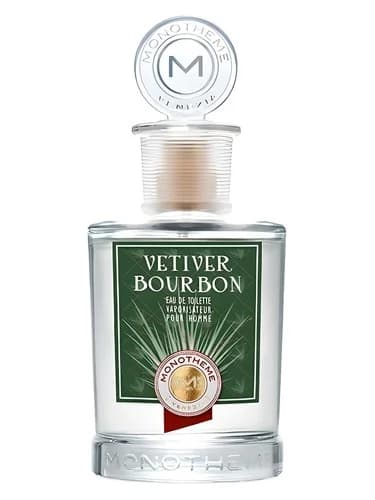 Frasco del perfume Vetiver Bourbon de Monotheme Venezia — fragancia masculino