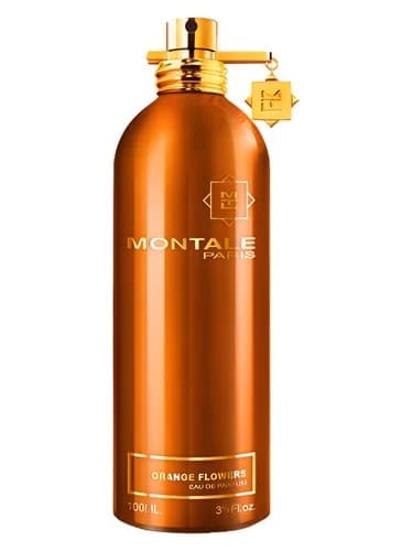 Frasco del perfume Orange Flowers de Montale — fragancia unisex