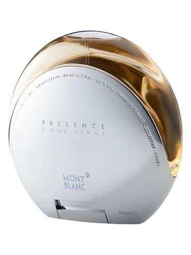 Frasco del perfume Presence D Une Femme de Montblanc — fragancia femenino