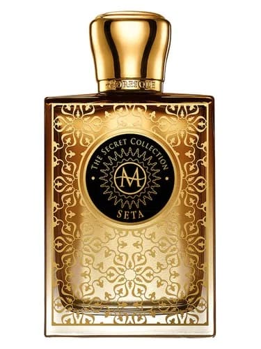 Frasco del perfume Seta de Moresque — fragancia unisex