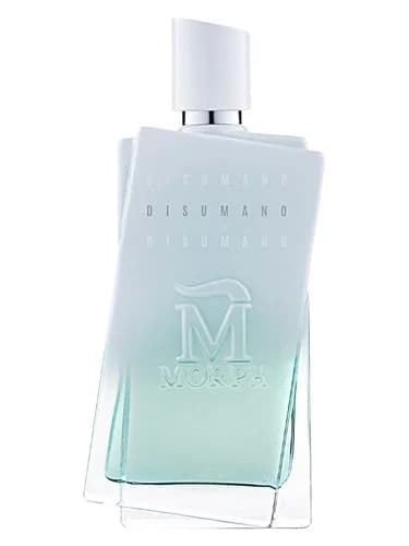 Frasco del perfume Disumano de Morph — fragancia unisex