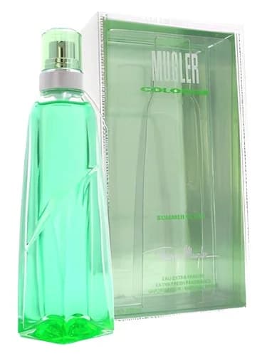 Frasco del perfume Cologne Summer Flash de Mugler — fragancia unisex